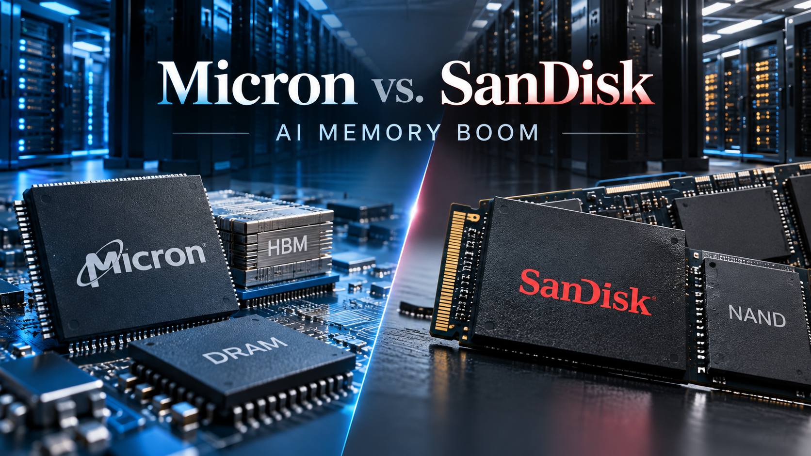 Micron vs. SanDisk: Which Stock Could Benefit More From the AI Memory Boom?