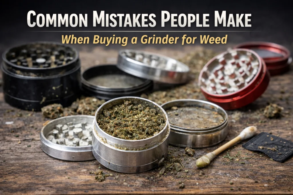 Common Mistakes People Make When Buying a Grinder for Weed